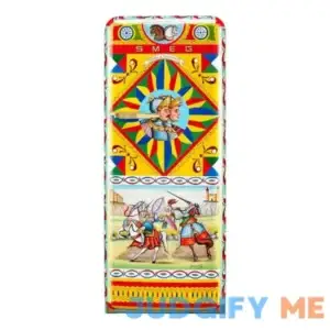 SMEG Jousting Paladins Dolce & Gabbana Refrigerator | Williams Sonoma