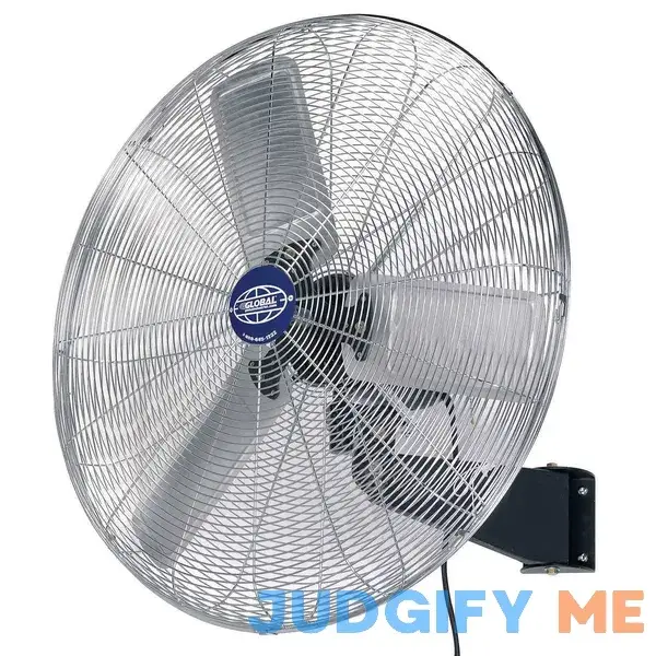 Global Industrial Deluxe Oscillating Wall Mount Fan 258322 Global Industrial Deluxe Oscillating Wall Mount Fan 258322