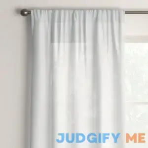 Room Essentials Sheer Curtain Panel Single