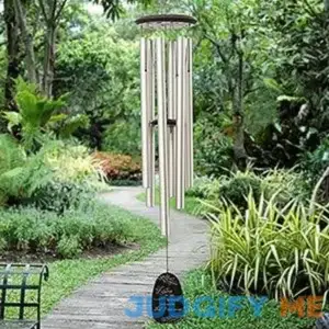Personalized Memorial Wind Chimes - Listen To The Wind - Custom Memorial