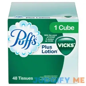 Puffs Plus Lotion Facial Tissues with Vicks Scent