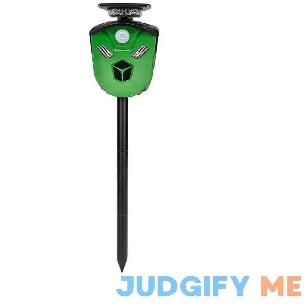 360В° Smart Solar Powered Ultrasonic Animal Repellent Outdoors Raccoon Repeller with Motion Sensor Coyote Deterrent Dog Cat Fox for Yard Garden Farm 360В° Smart Solar Powered Ultrasonic Animal Repellent Outdoors Raccoon Repeller with Motion Sensor Coyote Deterrent Dog Cat Fox for Yard Garden Farm