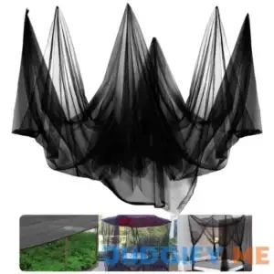 RGQSUN 40x10Ft Mosquito Netting Garden Mesh Netting Fly Bird Net Barrier Hunting Blind Plant Protecting Net