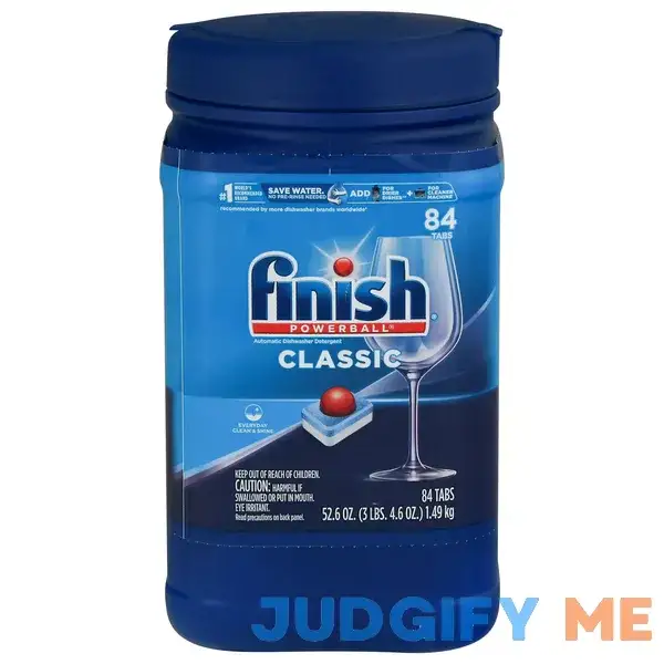 Finish Classic 84ct Dishwasher Detergent Powerball Finish Classic 84ct Dishwasher Detergent Powerball