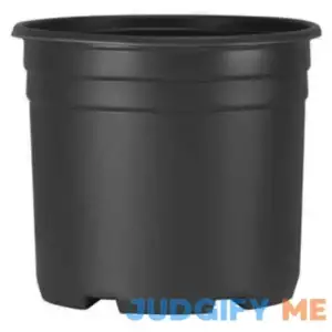 Trade 3 Gal. (2.6 Gal.) Black Resin Thermoformed Nursery Pot