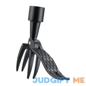 Handheld Weeder Removal Tool Replacement Puller Aluminum Claws Accessory in Black