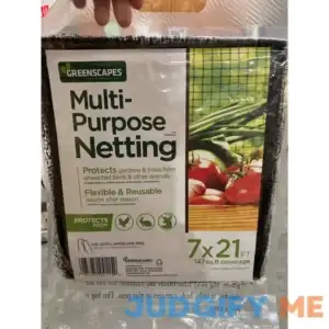 Greenscapes 21 ft. L X 7 ft. W Garden Netting