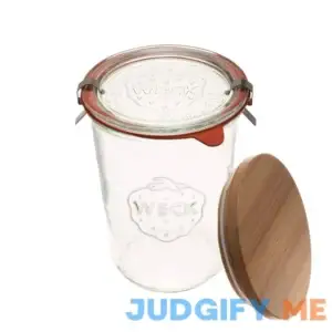 Weck Canning Jars 743 Weck Mold Jar made of Transparent Glass Eco-Friendly