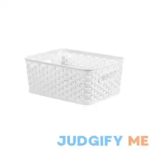 Brightroom Y-Weave Decorative Storage Basket