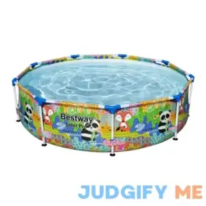 Bestway Steel Pro 9' x 26" Above Ground Round Outdoor Swimming Pool
