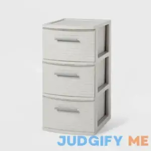 Brightroom 3 Drawer Medium Tower Dark Gray
