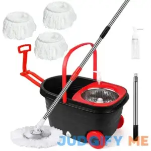 Spin Mop and Bucket with Wringer Set