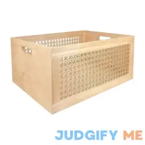 Dwell Studio Wood Laser Cut Storage Bin