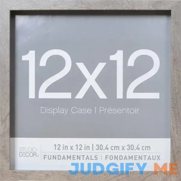 Studio Decor 2-Pack 12" x 12" Shadow Boxes Studio Decor 2-Pack 12" x 12" Shadow Boxes