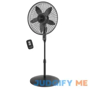 Lasko 18" Remote Control Large Room Pedestal 4-Speed Fan