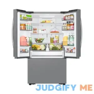 Samsung Large Capacity 3-Door French Door 27 cu. ft. Counter Depth Refrigerator with Dual Auto Ice Maker
