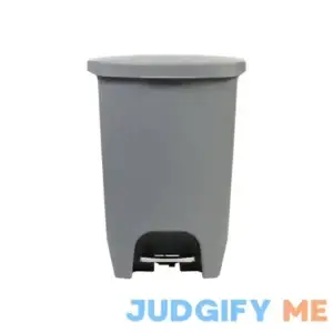 Glad Plastic Step Trash Can