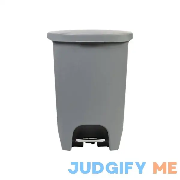 Glad Plastic Step Trash Can Glad Plastic Step Trash Can