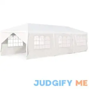 Costway 10'x30' Party Wedding Outdoor Patio Tent Canopy Heavy Duty Gazebo Pavilion Event