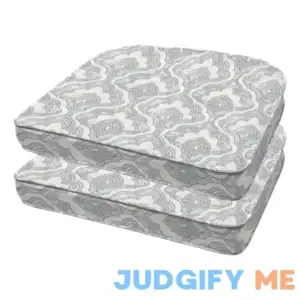 Outdoor Rounded Dining Seat Cushion Bungalow Rose Fabric