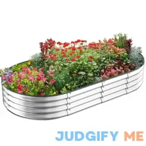 Crownland Outdoor Garden Metal Raised Garden Beds
