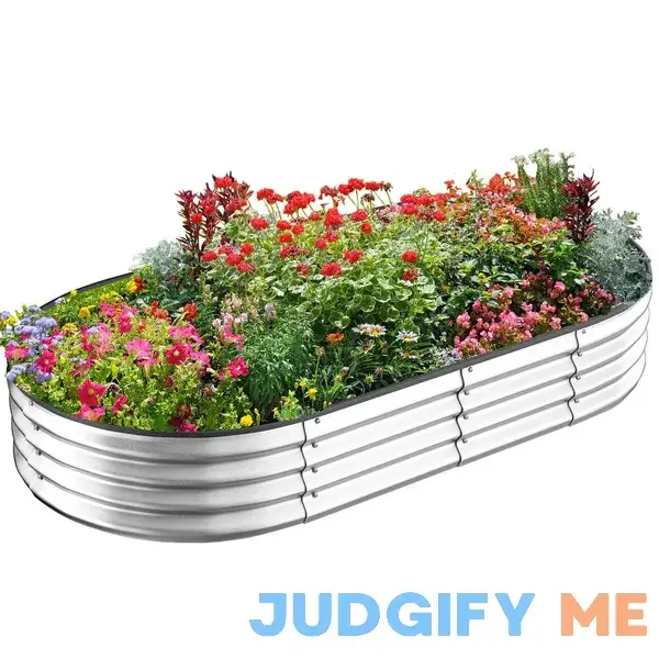 Crownland Outdoor Garden Metal Raised Garden Beds Crownland Outdoor Garden Metal Raised Garden Beds