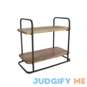 Better Homes & Gardens Rectangle Two-Tier Serving Tray 14.29 L x 7.08 W