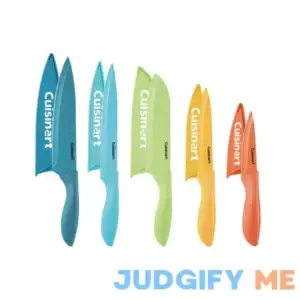 Cuisinart 10-Pc. Seaside Ceramic-Coated Knife Set