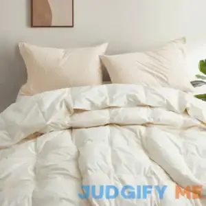 All Season Organic Cotton Comforter Filled with Down and Feather Fiber