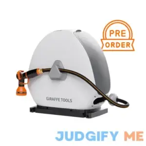 Ground-Mounted Retractable Hose Reel-1/2in-82ft