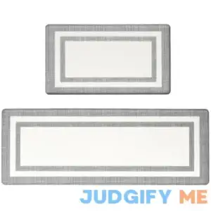 Latida Kitchen Mats 2 Pcs Cushioned Anti Fatigue Kitchen Mat for Floor