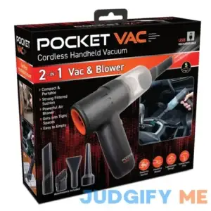 Pocket Vac Handheld Vacuum