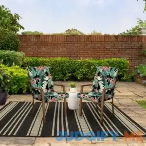 Better Homes & Gardens 44" L x 21" W Navy Medallion 1 Piece Outdoor Chair Cushion