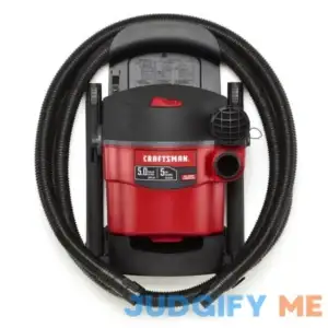 Craftsman CMXEVBE17925 5 Gallon 5.0 Peak HP Wet/Dry Wall-Mounted Shop Vacuum