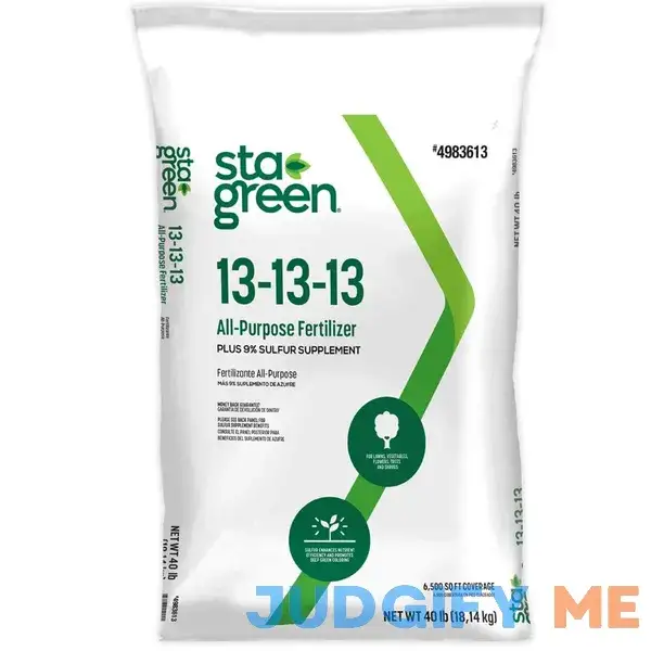 Sta-Green All-purpose Lawn Starter Fertilizer SG-40 Sta-Green All-purpose Lawn Starter Fertilizer SG-40
