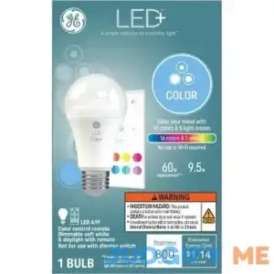 GE LED+ Color Changing Light Bulb