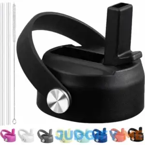 FLORAPELL Straw Lid for Hydroflask Lids with Straw Compatible with Hydro Flask Wide Mouth 32 40 oz Water Bottle