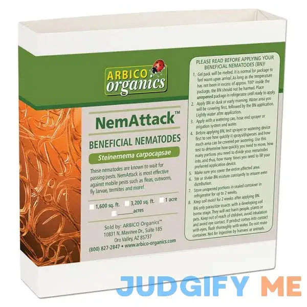 ARBICO Organics NemAttack Sc Beneficial Nematodes Million ARBICO Organics NemAttack Sc Beneficial Nematodes Million