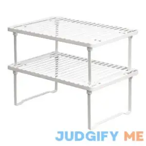 AmazonBasics Stackable Kitchen Storage Shelves