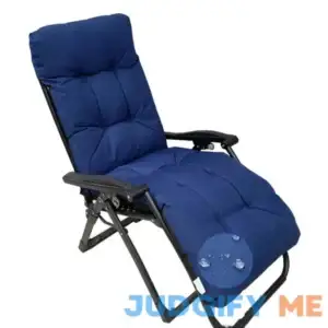 Srutirbo Waterproof Patio Lounge Chair Cushion Indoor Outdoor Floral Printed Sun Lounger Pad Replacement with Ties