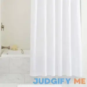 West Elm Plush Waffle Shower Curtain