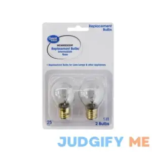Great Value 2 Pack Gv Inc 25 Watts S11