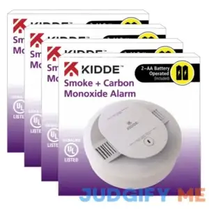 Kidde Smoke & Carbon Monoxide Detector AA Battery Powered