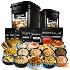 Four Week Emergency Food Supply