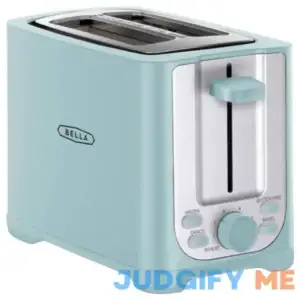 BELLA 2 Slice Toaster with Auto Shut Off Extra Wide Slots & Removable Crumb Tray and Cancel