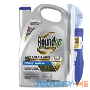 Roundup Dual Action Weed & Grass Killer with Sure Shot Wand