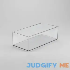 Brightroom 12" x 6" x 4" All Purpose Storage 1/2 Storage Bin