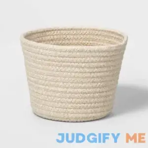 Brightroom Decorative Coiled Rope Basket