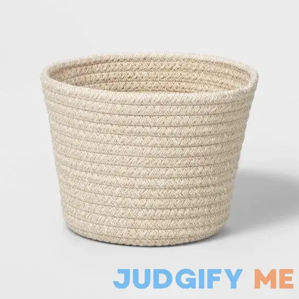Brightroom Decorative Coiled Rope Basket Brightroom Decorative Coiled Rope Basket