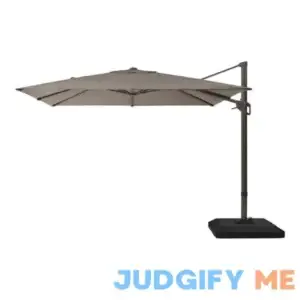 10 ft. Aluminum and Steel Cantilever Patio Umbrella